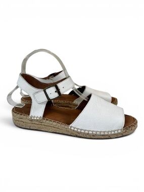 Soludos White Espadrille Sandals